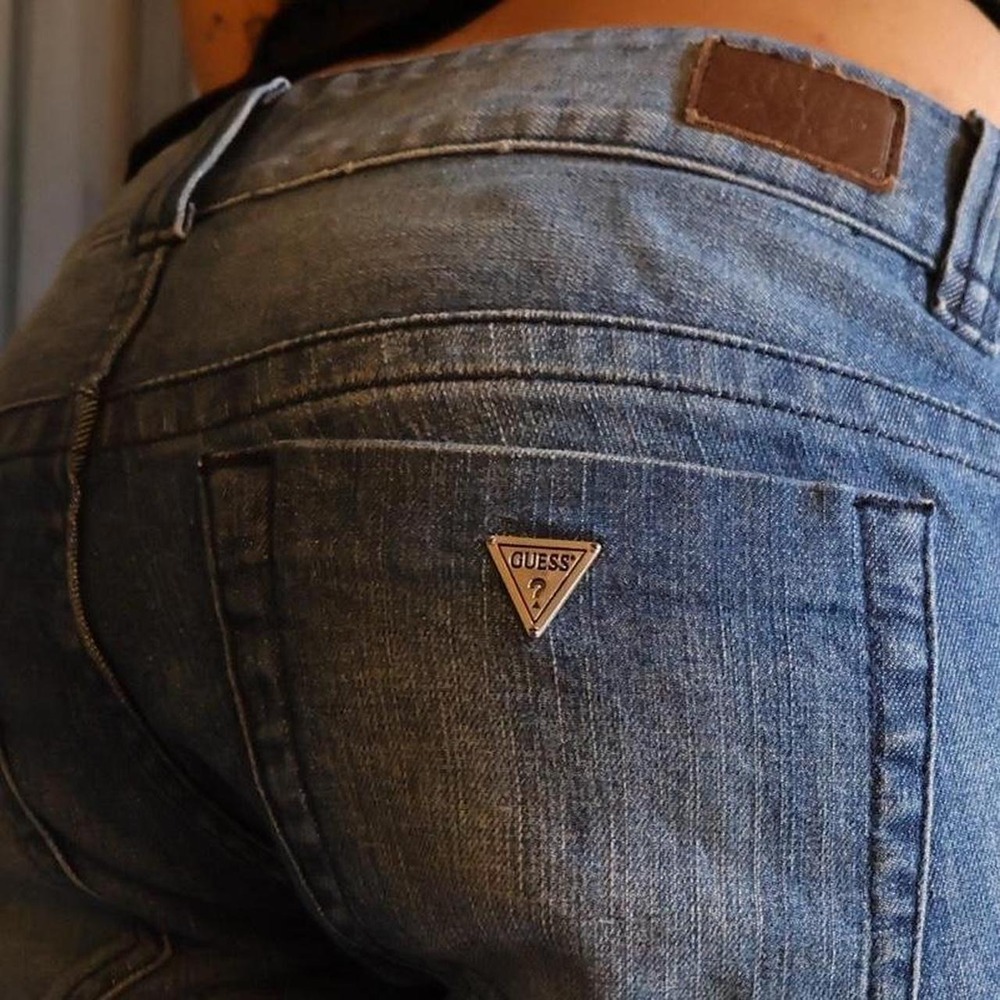 GUESS Daredevil Low Rise Bootcut Jeans